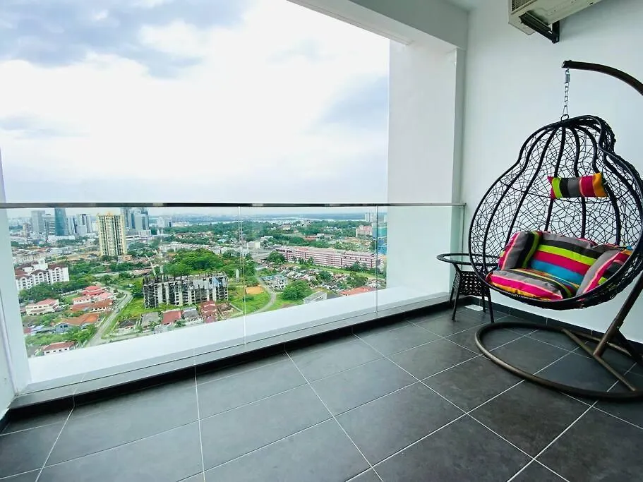Apartmán Pinnacle Tower Near Ksl/City View Johor Bahru